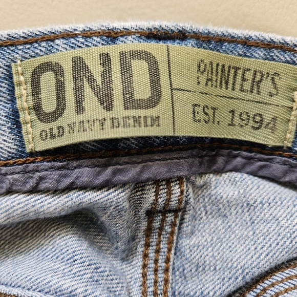 Old Navy relaxed fit mens jeans cargo painter size 34x32. 90s style - Picture 4 of 6